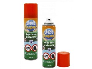 Аерозоль від комарів та кліщів 150мл Extrim (захист 6год) ТМ JET SUPER
