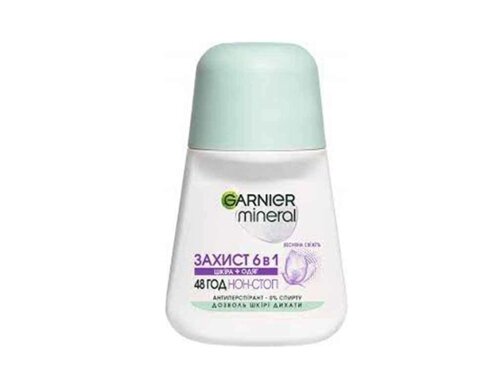 Дезодорант (Ролик) жіночий 50 г Захист 5 Веснян Свіжість ТМ GARNIER FRUCTIS