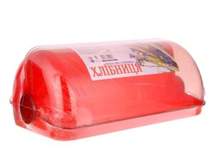 Хлібниця пластикова велика 150 01 червоний ТМ LAMELA