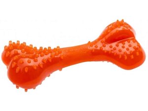 Іграшка Кісточка Mint Dental Bone 8,5cm помаранчева ТМ Comfy