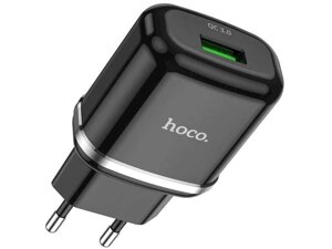 Мережевий зарядний пристрій «N3 Special» QC3.0 —EU) ТМ Hoco
