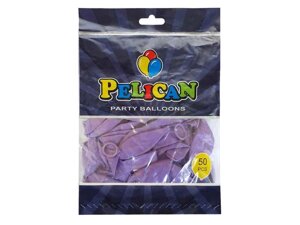 Кульки 12 (30 см) пастель фіолетовий (50шт/уп) 1250-835 ТМ PELICAN