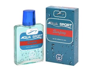 Туалетна вода чоловіча 100мл AQUA SPORT surfing тм positive parfum