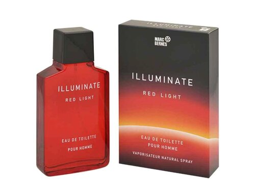 Туалетна вода чоловіча 100мл illuminate RED LIGHT тм positive parfum