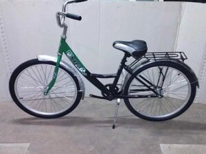 Велосипед пiдлiтковий 24 рама вiдкрита 01-2 зелено-чорний 174-011 ТМ ХВЗ