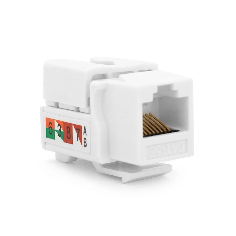 Модуль широкий Keystone Jack RJ-45 кат. 5E UTP, 17,0мм, Q50 від компанії Price Killer - фото 1