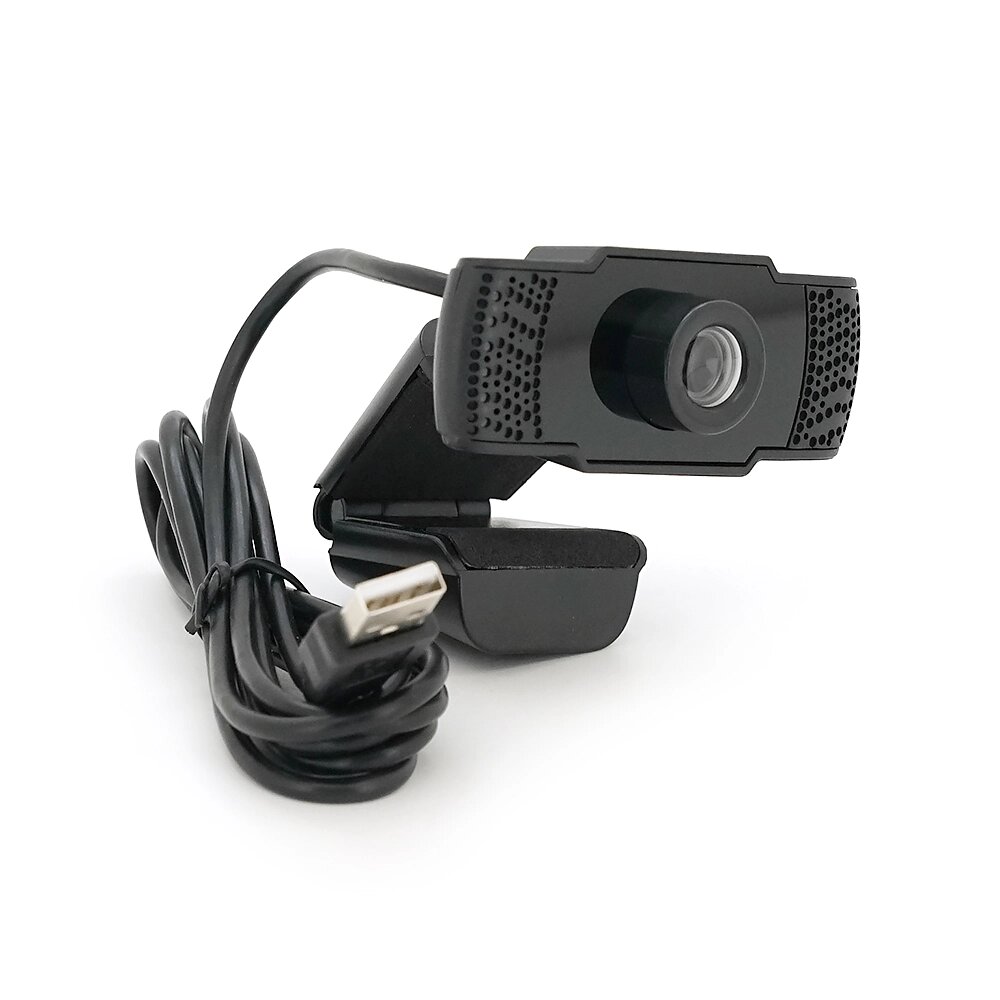 Вебкамера з гарнітурою A22, 720p, пласт. корпус, Black, Q100 від компанії Price Killer - фото 1