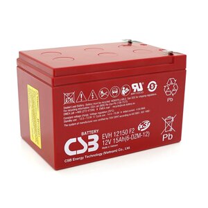 Акумуляторна батарея CSB EVH12150, 12 V 15 Ah (151х98х94мм), Q4