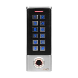 Клавіатура з контролером і зчитувачем відбитків пальців та карт Mifare Trinix TRK-1102MFW (71-00006)