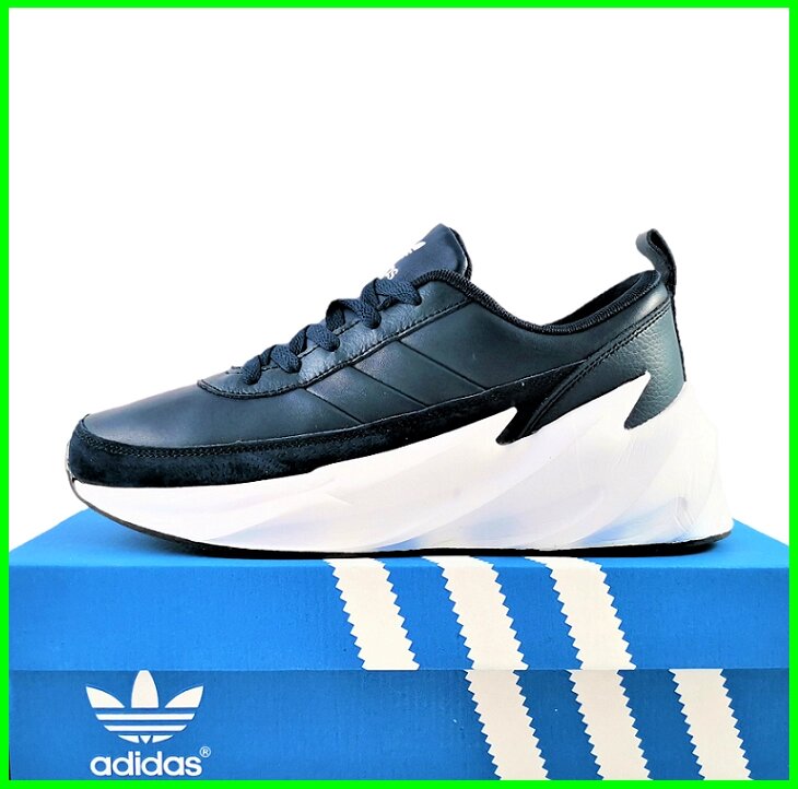 Кросівки Adidas $harks Чоловічі Адідас Сині Акула (розміри: 42,43,44) Відео Огляд від компанії Магазин "Astoria-gold" - фото 1