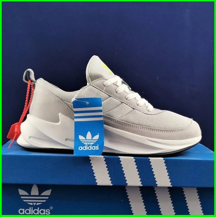 Кросівки Adidas $harks Чоловічі Адідас Сірі Акули (розміри: 40,41) Відео Огляд від компанії Магазин "Astoria-gold" - фото 1