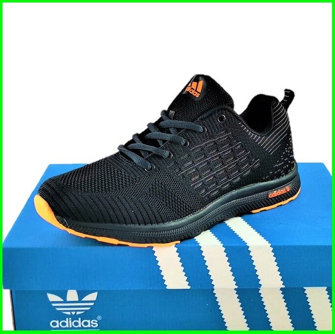 Кросівки Чоловічі Adidas Runner Boost Чорні Адідас (розміри: 41,42,43,45) Відео Огляд від компанії Магазин "Astoria-gold" - фото 1