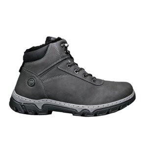 Черевики Зимові Чоловічі Кросівки на Хутрі Сірі Зима Хутро (розміри: 40,41,42,43,44,45) Відео Огляд