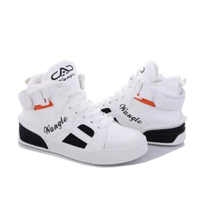 Зимові жіночі Кросівки на хутрі Білі Снікерси Черевики (розміри: 36,37,38,39,40)