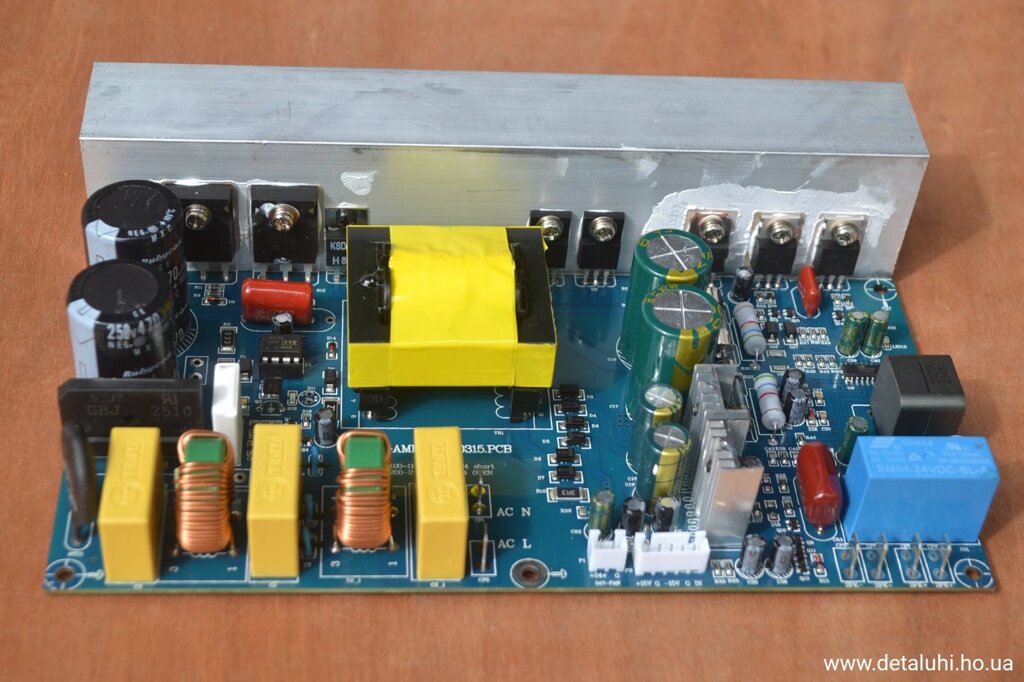 Аудіо підсилювач потужності 500 Вт D класу моно з імпульсним блоком живлення від компанії Detaluhi - фото 1