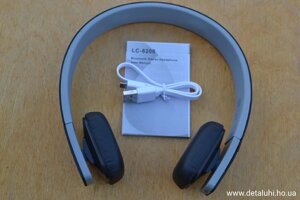 Bluetooth навушники LC-8200 з мікрофоном (гарнітура)