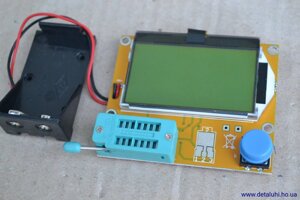 Транзистор тестер ATmega328 LCR-T4 з контейнером для крони