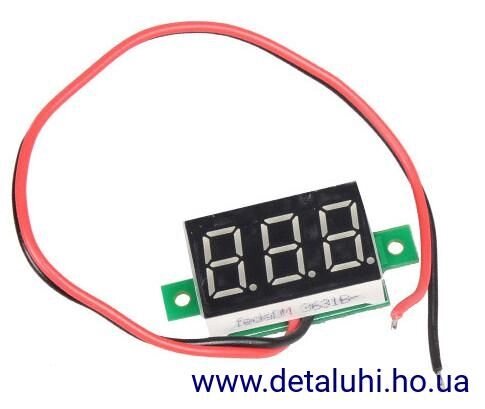 Вольтметр 2.5-30 В від компанії Detaluhi - фото 1
