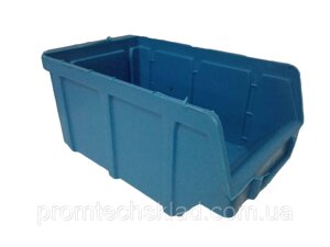 Ящик-контейнер 701 для дрібних деталей синій СТАНДАРТ 230х145х125 мм