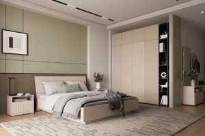 Сучасна стильна спальня Меган Вісент кашемір