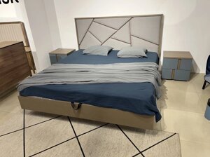 Двоспальне ліжко Елара в скандинавському стилі