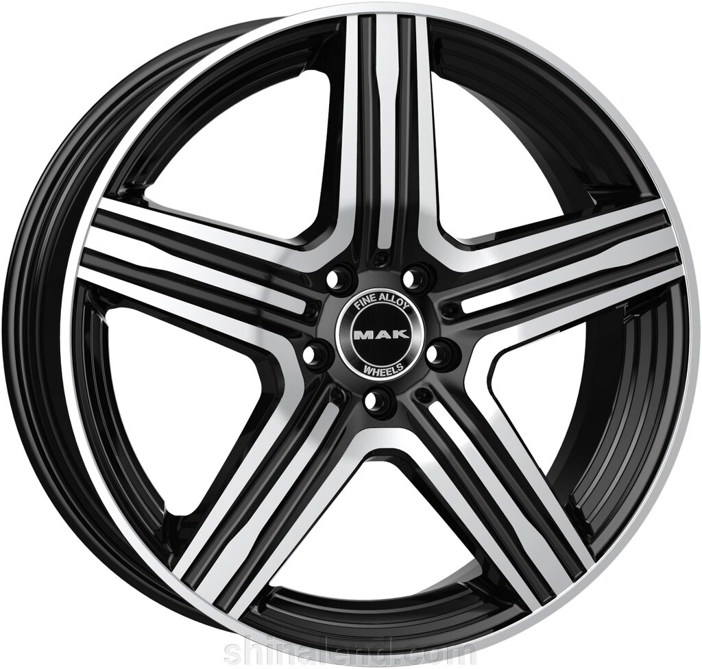 Литі диски MAK Lewis 8,5x20 5x112 ET30 dia66,6 (BM) ( кт ) — Оплата Частинами від компанії ШінаЛенд - Оплата Частинами - фото 1