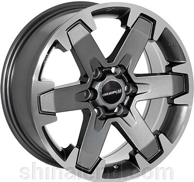 Литі диски Replica ZW-BK5133 Nissan 7x16 6x114,3 ET30 dia66,1 (GP) ( кт ) — Оплата Частинами від компанії ШінаЛенд - Оплата Частинами - фото 1
