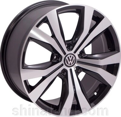 Литі диски Replica ZW-BK526 Volkswagen 8,5x19 5x130 ET50 dia71,6 (BP) ( кт ) — Оплата Частинами від компанії ШінаЛенд - Оплата Частинами - фото 1