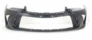 Бампер передній для Toyota Camry VII (XV50) (USA, рестайлінг) 2014 - 2017, без отв. п/трон., без отв. омивача фар,