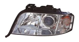 Фара ліва Audi A6 (C5) (II рестайлінг) 2000 - 2005, міхан./електр., (Depo fp625)