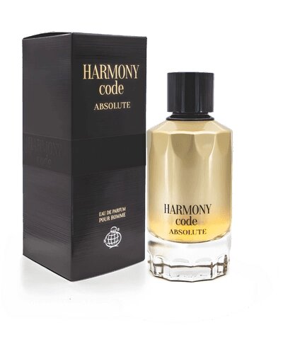 Чоловіча парфумована вода Harmony Code Absolute 100ml. Fragrance World.(100% ORIGINAL)