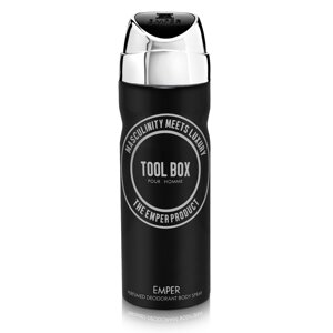 Парфумований дезодорант чоловічий Tool Box 200ml. Emper (100% ORIGINAL)
