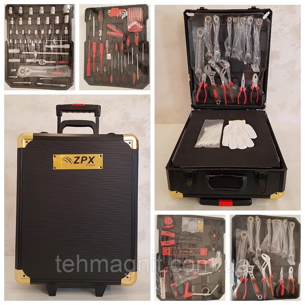 Набор инструментов ZPX ZX3990 из 399 предметов ##от компании## ТехМагнит - ##фото## 1
