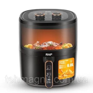 Фритюрниця RAF R. 5324 повітряна аерофритюрниця безоливна 6 л 1500W в Одеській області від компанії ТехМагнит