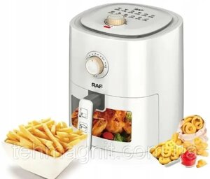 Аеро-фритюрниця без олії RAF 5332 W 1500 Ватт 6 літрів з регулюванням температури в Одеській області від компанії ТехМагнит