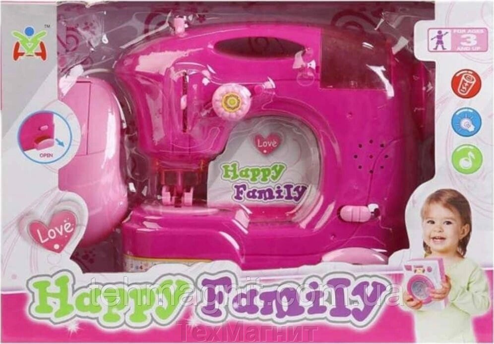 Щвейна машинка на батарейках happy family від компанії ТехМагніт - фото 1