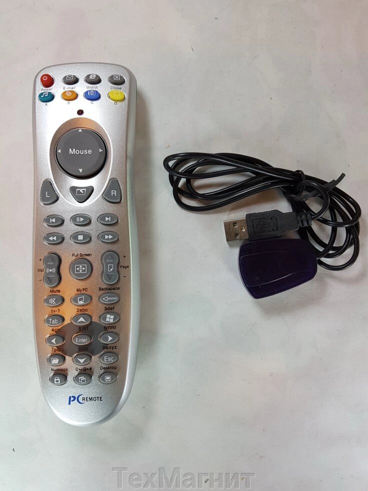 USB пульт ДУ для персонального комп'ютера PC Remote Controller від компанії ТехМагніт - фото 1