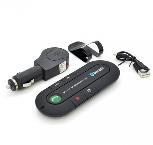 Bluetooth гарнітура для автомобіля із гучним зв'язком PIX-LINK LV-B08 Black (15261)