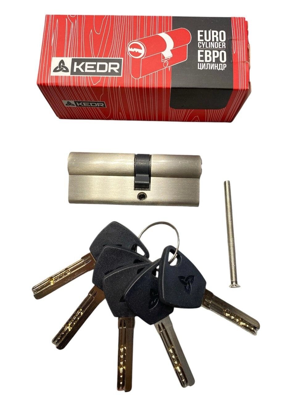 Латунний циліндр Kedr BRASS M 80 ZN (45*35) brass key від компанії Світ замків Харків - фото 1
