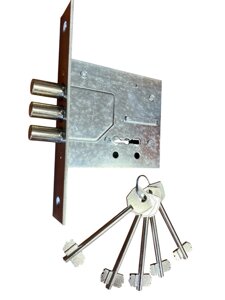 Замок врізний Титан 1082-5 ключів