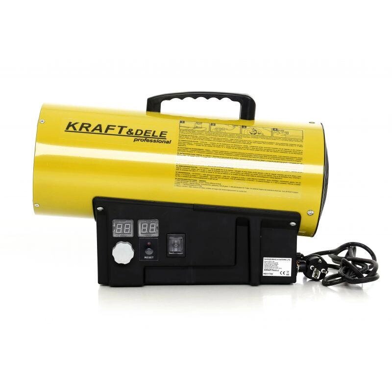 Газовая тепловая пушка обогреватель 25 кВт с термостатом Kraft&Dele KD 11700 ##от компании## Интернет-магазин "Skandi" - ##фото## 1