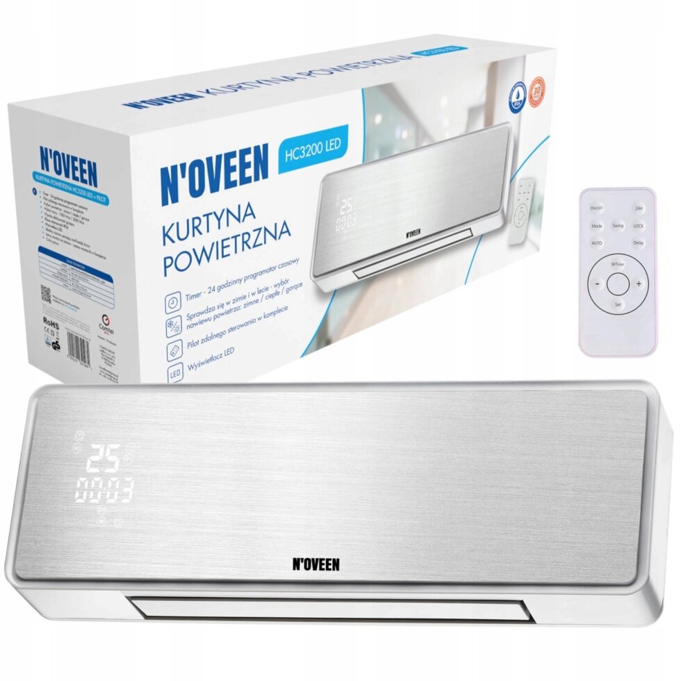 Тепловая завеса N'oveen hc3200 (Оригинал) Польша 2000 Вт ##от компании## Интернет-магазин "Skandi" - ##фото## 1