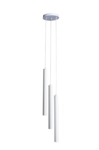 Світильник MSK Electric Elegant підвісний на круглій основі NL 4045-3R WH