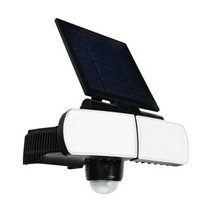 Вуличний LED світильник на сонячній панелі з датчиком руху IP44 HOROZ ELECTRIC ARMOR-8
