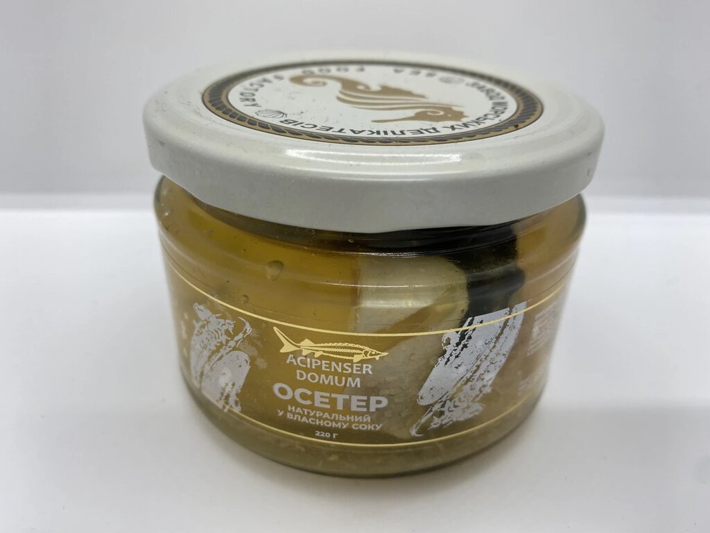 Осетер мясо 240 грамм ##от компании## Икорный Дом - ##фото## 1
