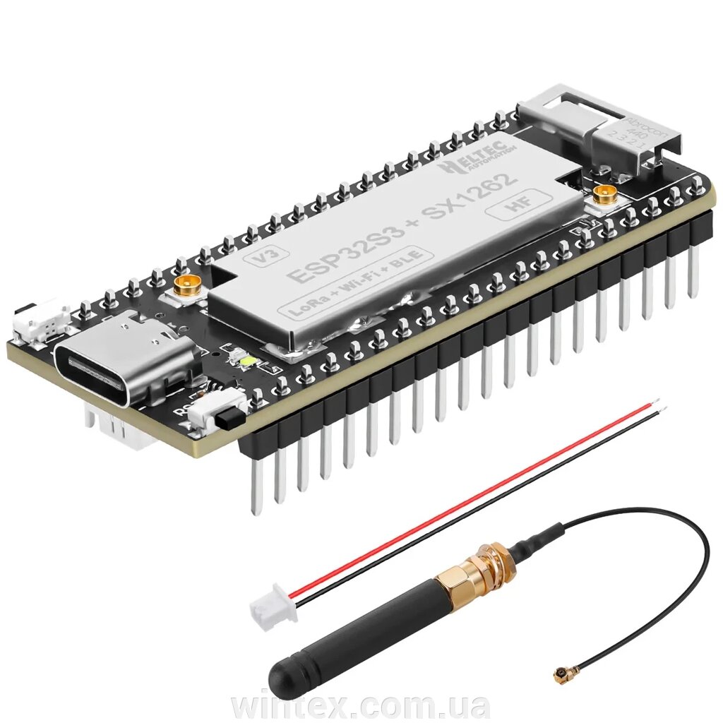 Модуль ESP32S3+SX1262 WiFi Bluetooth-compatible BLE LoRa LoRaWAN 863-928mhz + USB TYPE-C від компанії Сервісний центр WINTEX - фото 1