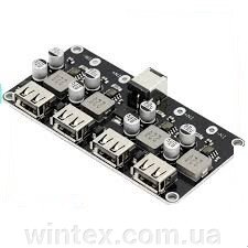 Плата швидкої зарядки DC перетворювач павербанк QC Powerbank 4 USB type C 5,9,12V від компанії Сервісний центр WINTEX - фото 1