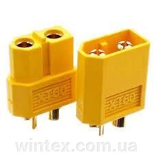Разьем XT60 male+female від компанії Сервісний центр WINTEX - фото 1