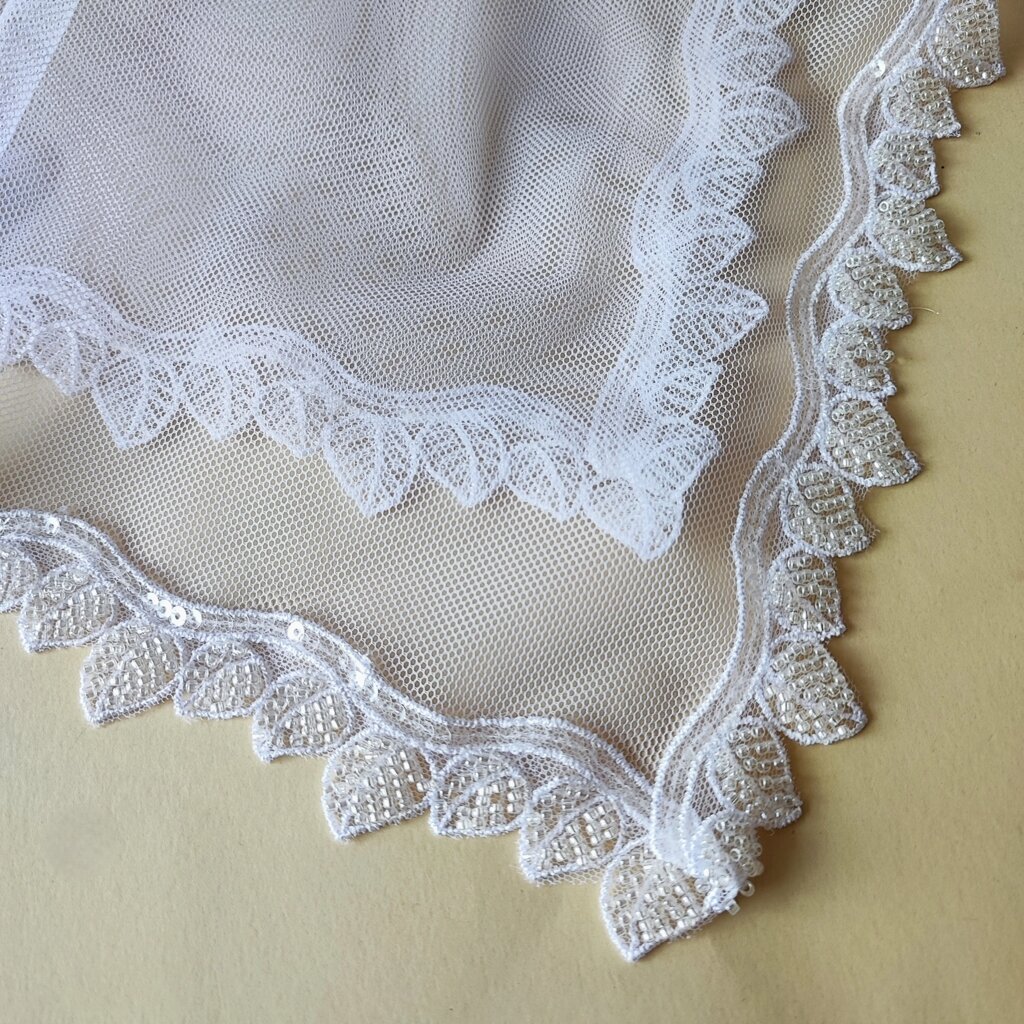 Хустка для нареченої в асортименті від компанії Крамниця "Покрова" - церковне начиння - фото 1