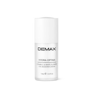 Demax Hydra Optima Vital Eye cream (Зволожуючий крем для зони навколо очей «Вітамін C та білі квіти»15 мл